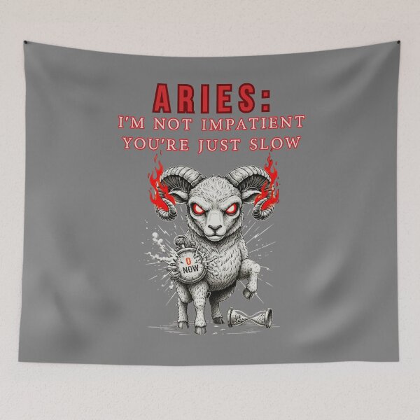 Item preview,  Funny Sarcastic Aries - I'm Not Impatient - Super Gift Idea designed and sold by Anyshca.