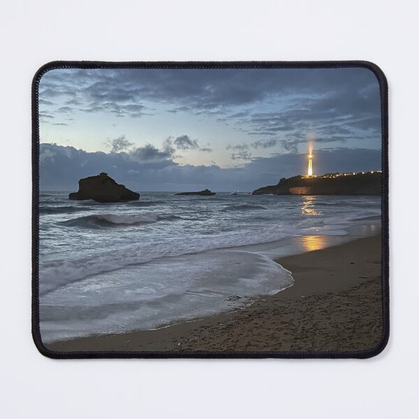 Item preview, The Keeper of the Shore – Lighthouse Glow on a Stormy Night designed and sold by dollgraphy.