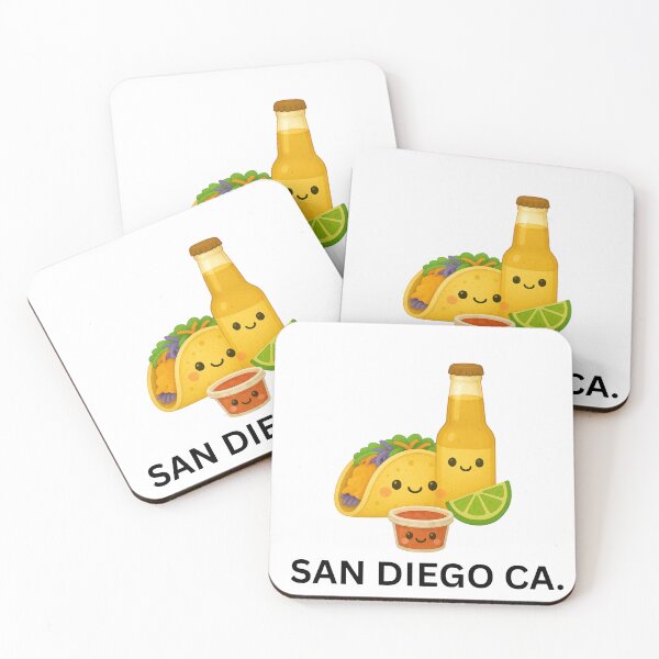 Item preview, San Diego California  designed and sold by My Cafe Studio.