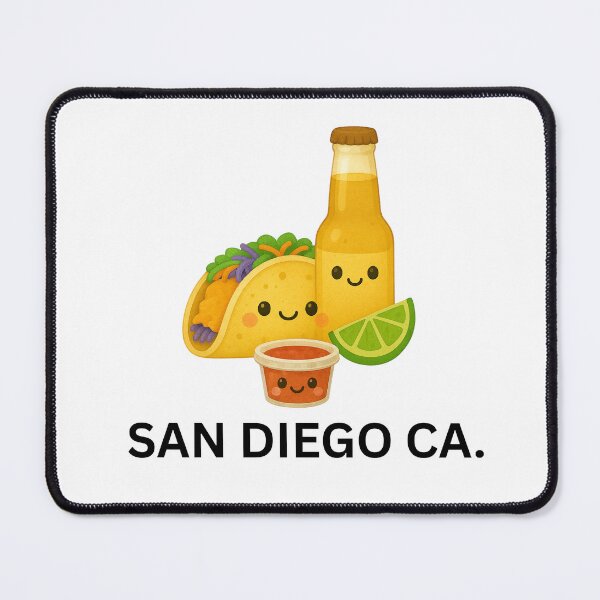 Item preview, San Diego California designed and sold by My Cafe Studio.