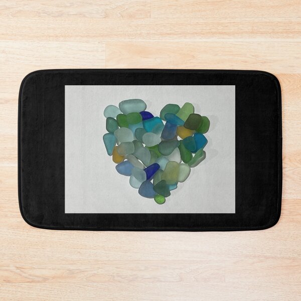 Item preview, Seaglass heart designed and sold by Jums-Med.