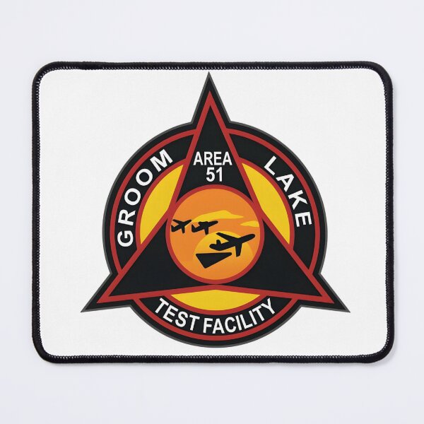 Item preview, Area 51 Groom Lake Test Facility Emblem designed and sold by CharlieDesings.