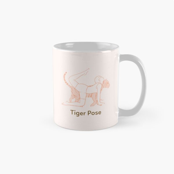 Item preview, Yoga Tiger Pose  designed and sold by WellspringXflow.