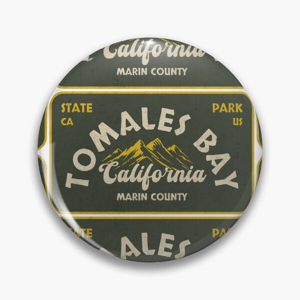 Item preview, Tomales Bay State Park, Marin County, California, badge design designed and sold by Wanderful-roads.