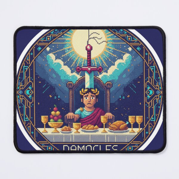 Item preview, Damocles Pixel Sticker designed and sold by Nubitra.