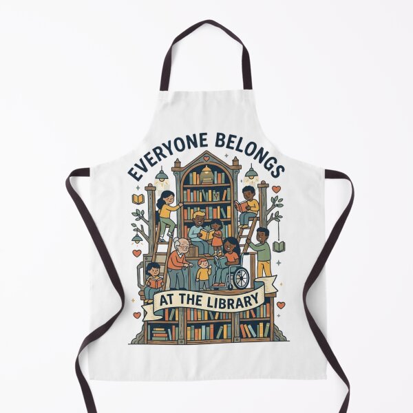 Item preview, Library Tree of Knowledge - Everyone Belongs Inclusive Bookshelf Art designed and sold by Wear Sculpt.