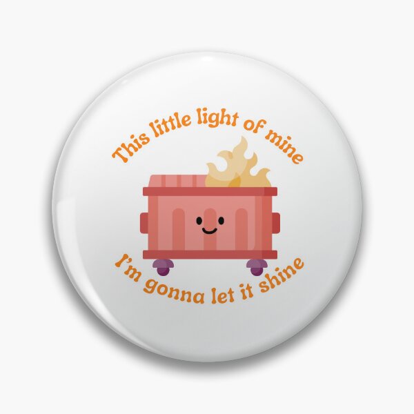 Item preview, Cute Dumpster Fire  designed and sold by baileyislost.