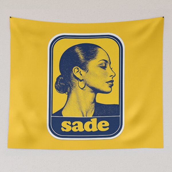 Item preview, Sade Retro Sticker 70s Duotone designed and sold by TheArtOfCar.