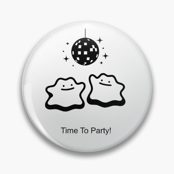 Item preview, Disco Ditto Time To Party Black and White designed and sold by kyravreeland.
