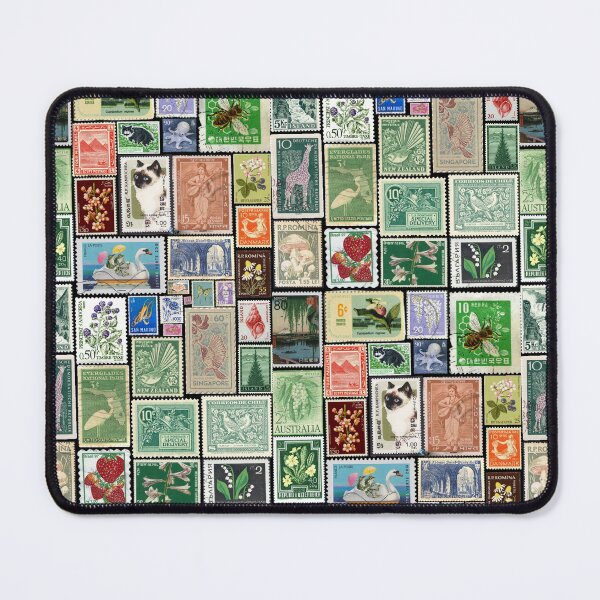 Item preview, Stamp collector  designed and sold by Cosmic's Collages .