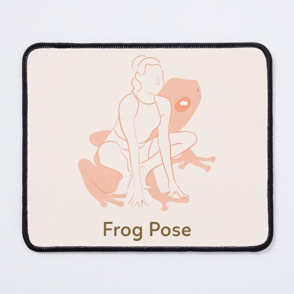 Item preview, Yoga Frog Pose designed and sold by WellspringXflow.
