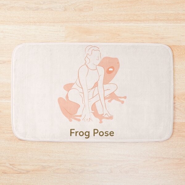 Item preview, Yoga Frog Pose  designed and sold by WellspringXflow.
