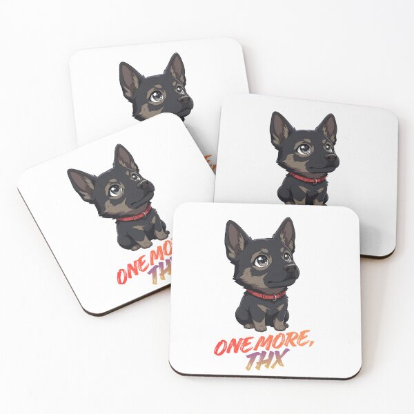 Item preview, 'One More, Thx' Haku Begging Chibi designed and sold by hakuluna318.