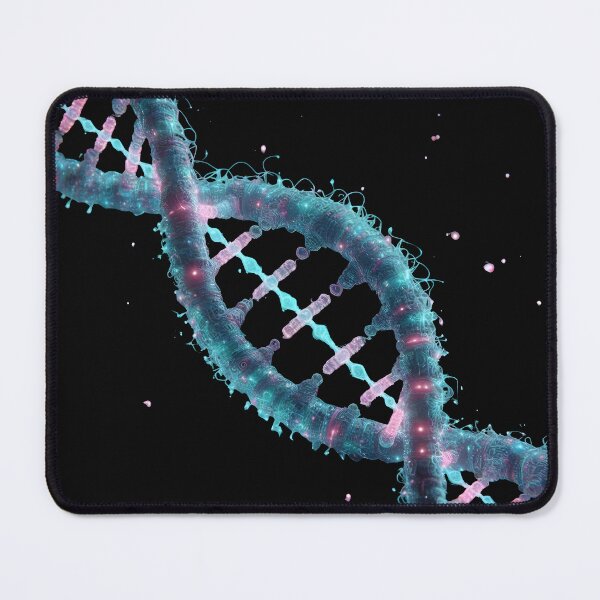 Item preview,  Cyberpunk Neon DNA Circuit V2 - Futuristic Biotech designed and sold by MouradStudio.