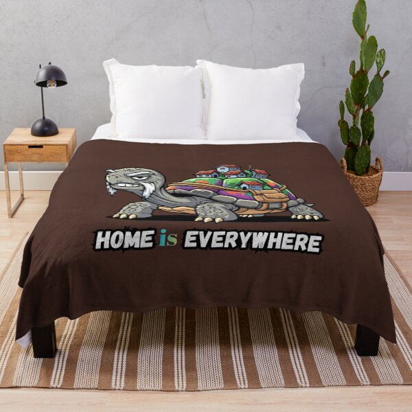 Item preview, Traveler Turtle Village Art designed and sold by All About DigiCraft by Fedelina.