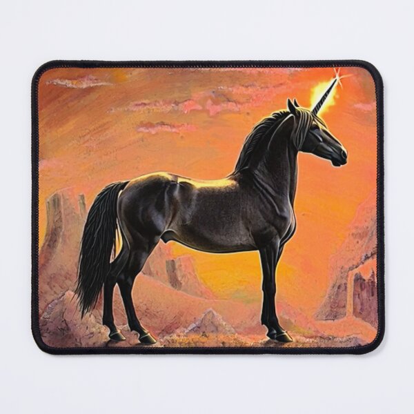 Item preview, Black Unicorn at sunset  designed and sold by Saltypro.