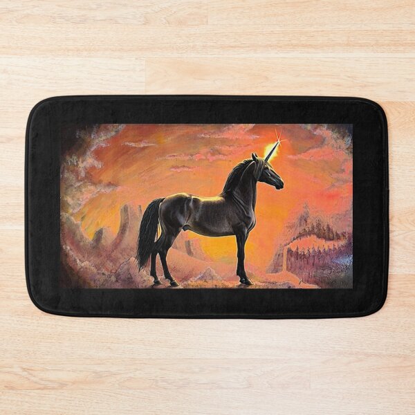 Item preview, Black Unicorn at sunset  designed and sold by Saltypro.