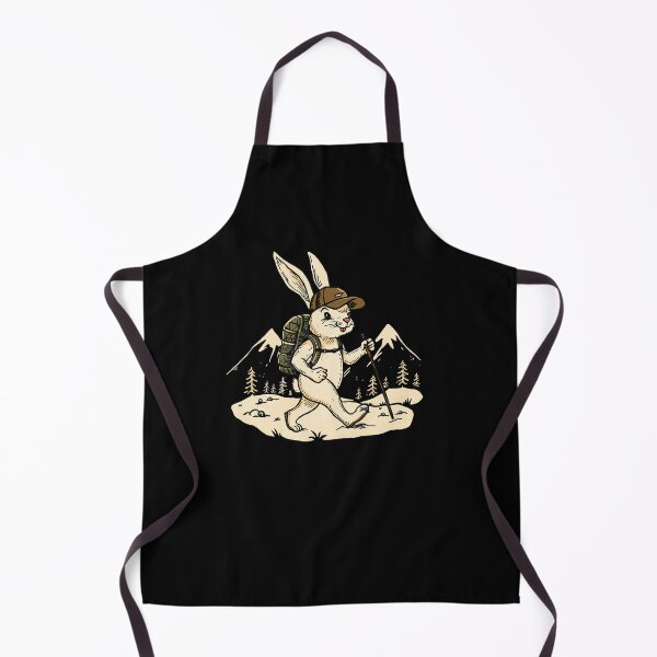 Item preview, Hiking Rabbit – Adventure Bunny in the Wild designed and sold by SOUFIANE1991.