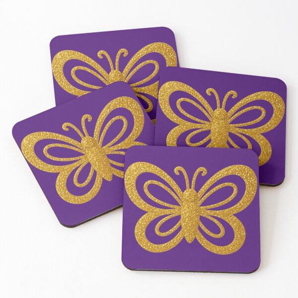 Item preview, Luxury Golden Butterfly - Elegant Liquid Gold Insect Art designed and sold by SolutionsArt.