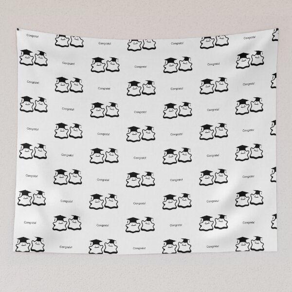 Item preview, Ditto Graduation Congrats Black and White designed and sold by kyravreeland.