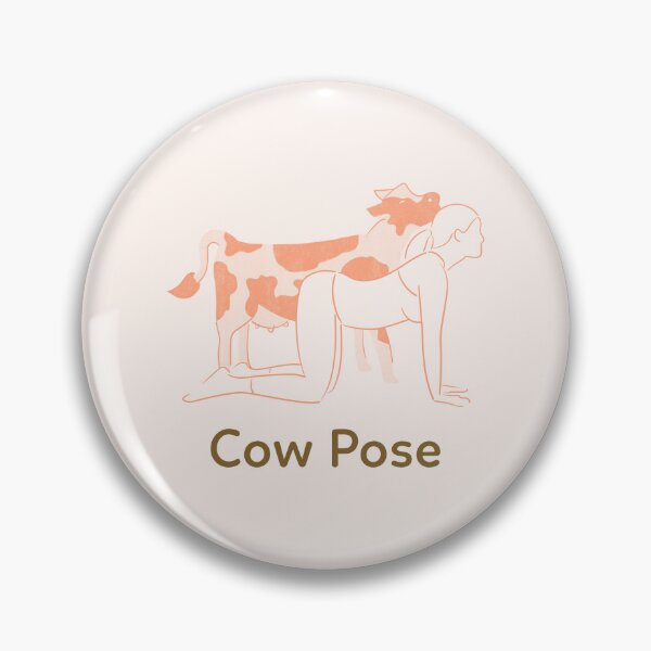 Item preview, Yoga Cow Pose  designed and sold by WellspringXflow.