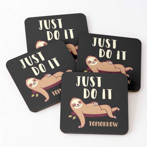 Item preview, Just do it tomorrow designed and sold by Kiddygifts.