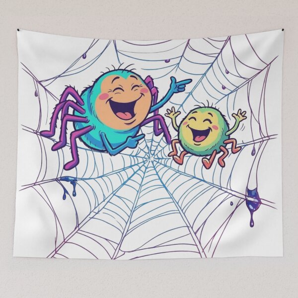 Item preview, Two spiders designed and sold by PP&RAINBOW SHOP.