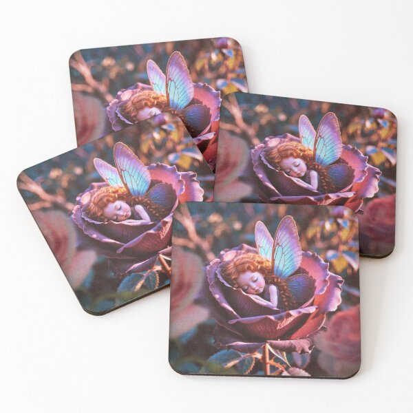 Item preview, Sleeping Fairy in a Rose designed and sold by Tau Tia L Douglass.