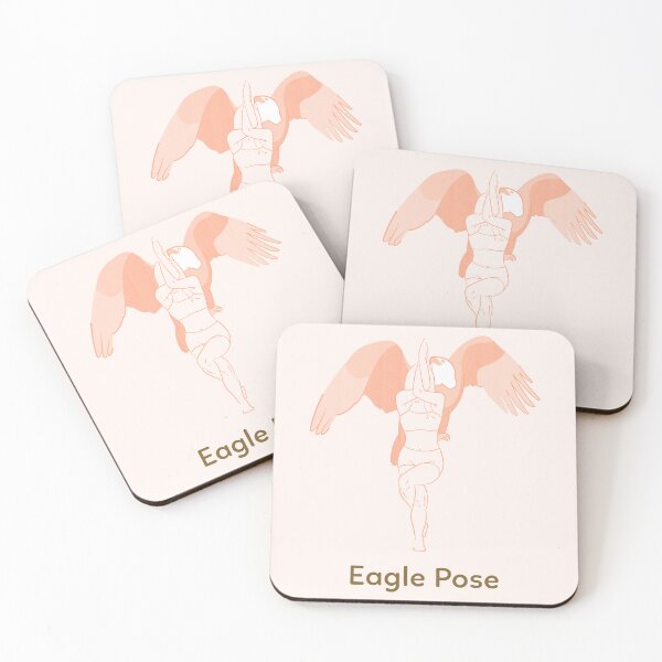 Item preview, Yoga Eagle Pose  designed and sold by WellspringXflow.