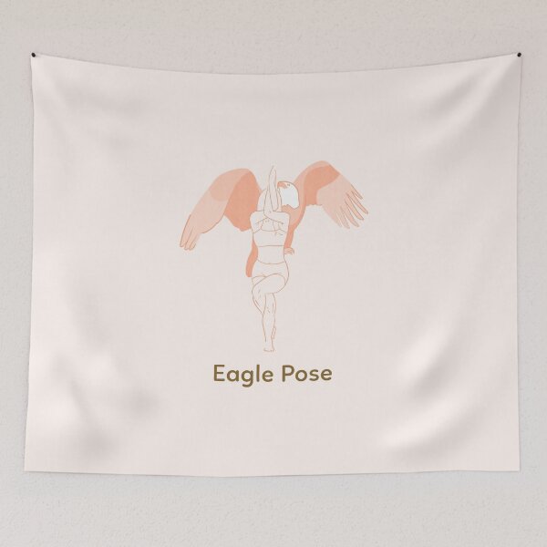 Item preview, Yoga Eagle Pose  designed and sold by WellspringXflow.