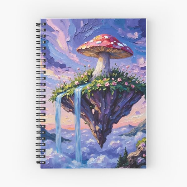 Item preview, Surreal Floating Island Wall Art – Dream Fantasy Sky Landscape Poster – Dreamcore Decor designed and sold by Vajid Designs .