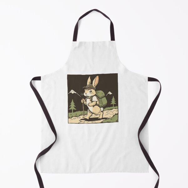 Item preview, Hiking Rabbit – Adventure Bunny in the Wild designed and sold by SOUFIANE1991.