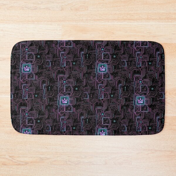 Item preview, Neon Flow Circuitry – Aesthetic Cyberpunk Hologram Schematic designed and sold by ResonateUK.
