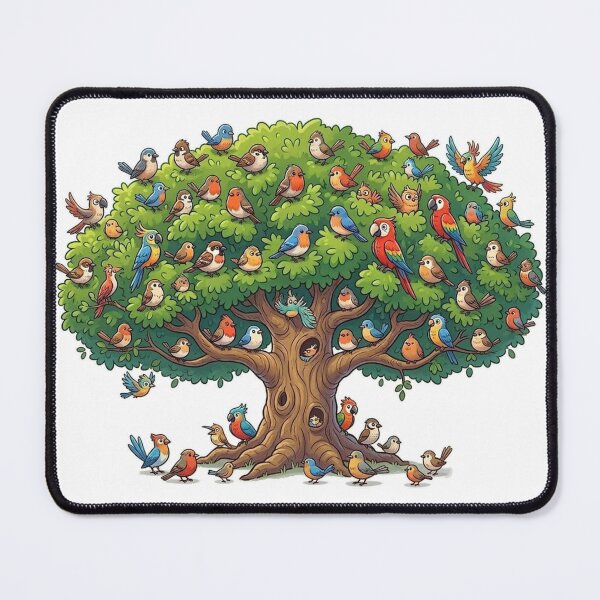 Item preview, Trees and birds designed and sold by snoWorkshop.