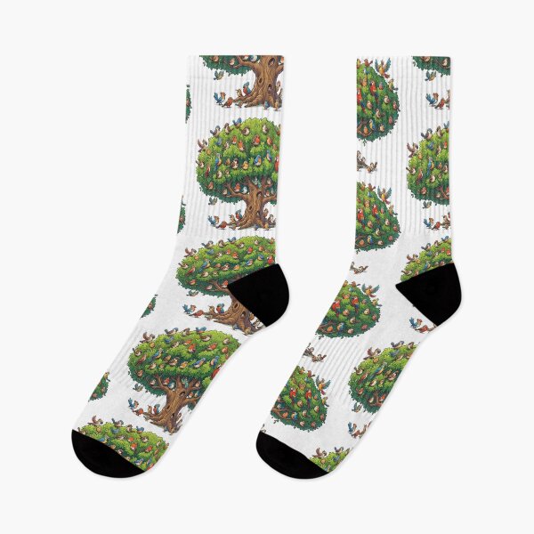 Item preview, Trees and birds designed and sold by snoWorkshop.