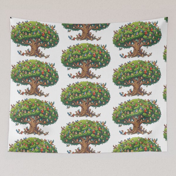Item preview, Trees and birds designed and sold by snoWorkshop.