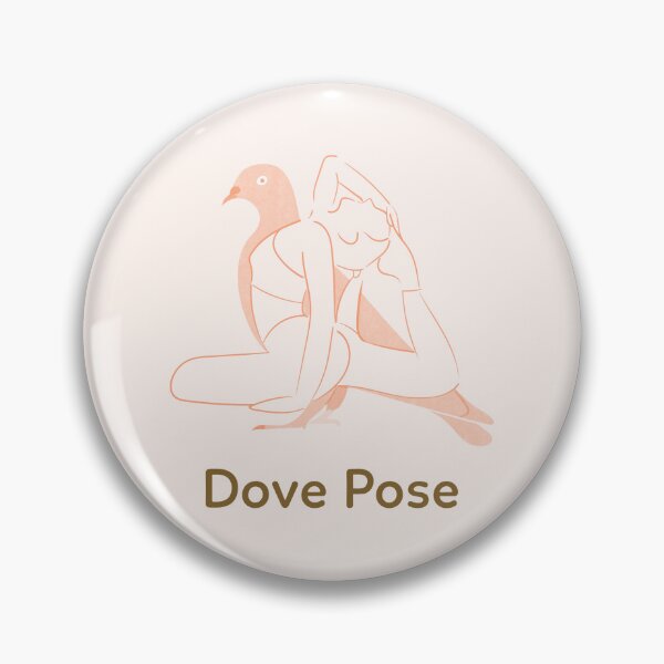 Item preview,  Yoga Dove Pose  designed and sold by WellspringXflow.