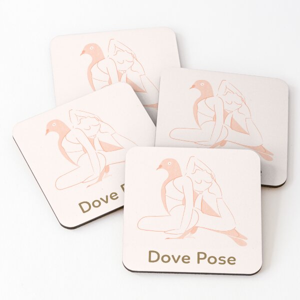 Item preview,  Yoga Dove Pose  designed and sold by WellspringXflow.