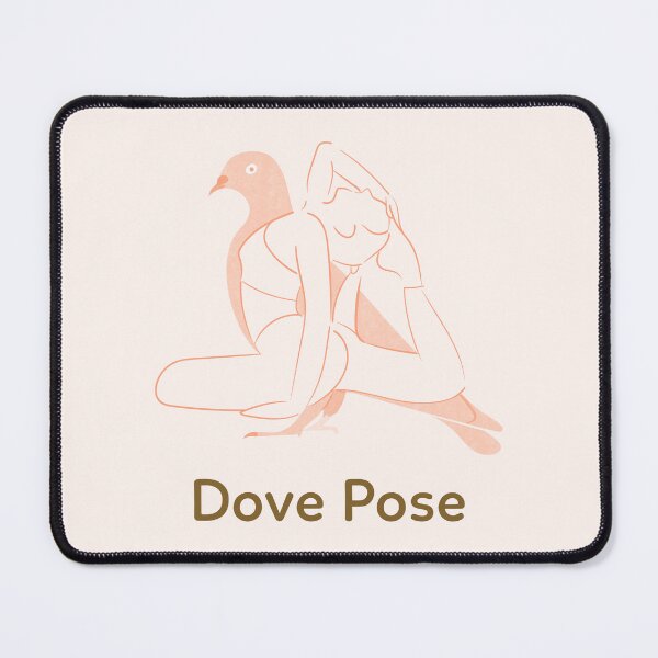 Item preview,  Yoga Dove Pose  designed and sold by WellspringXflow.
