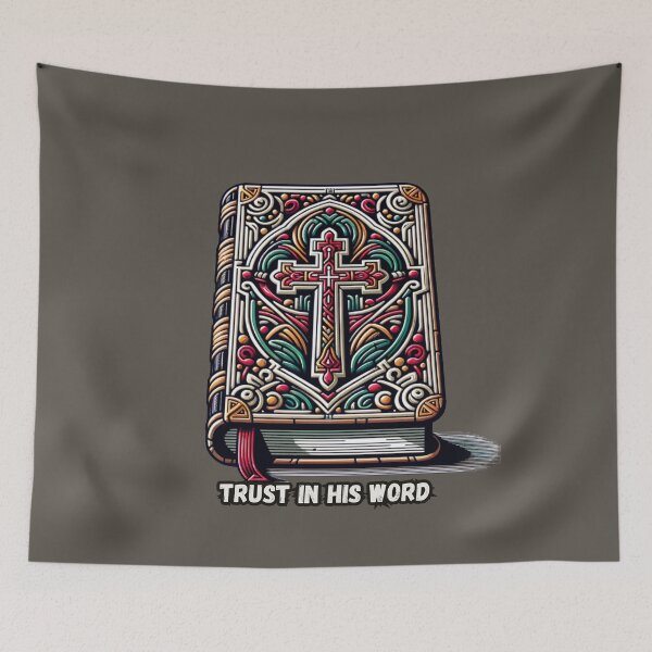 Item preview, Sacred Cross Bible Illustration designed and sold by All About DigiCraft by Fedelina.