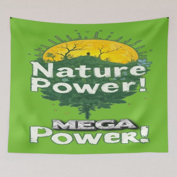 Item preview, Natural Power - Mega Power designed and sold by Hot4Shirt.