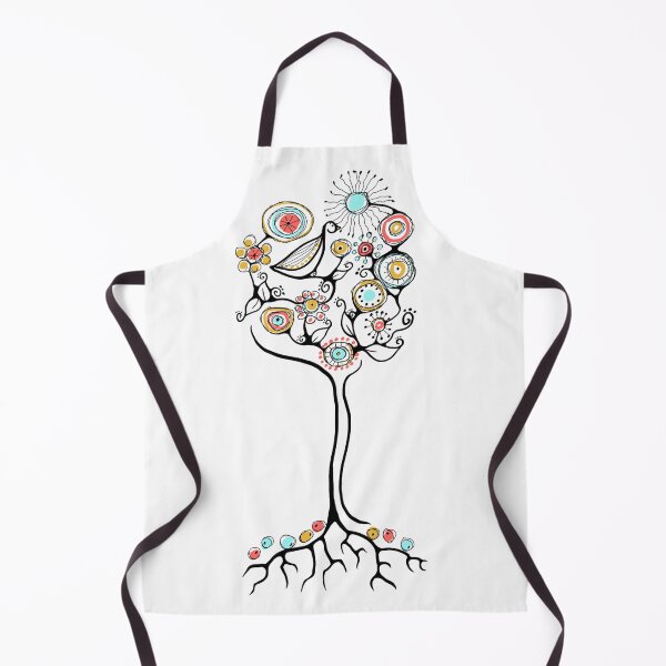 Item preview, Whimsical birdie on a branch  designed and sold by Kelly Kizer Art.