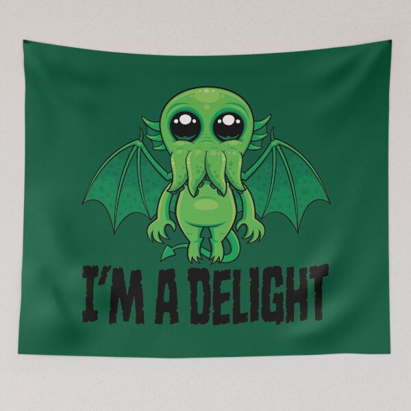 Item preview, Delightfully Cute Cthulhu Monster designed and sold by fizzgig.