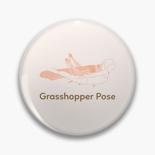 Item preview, Yoga Grasshopper Pose  designed and sold by WellspringXflow.