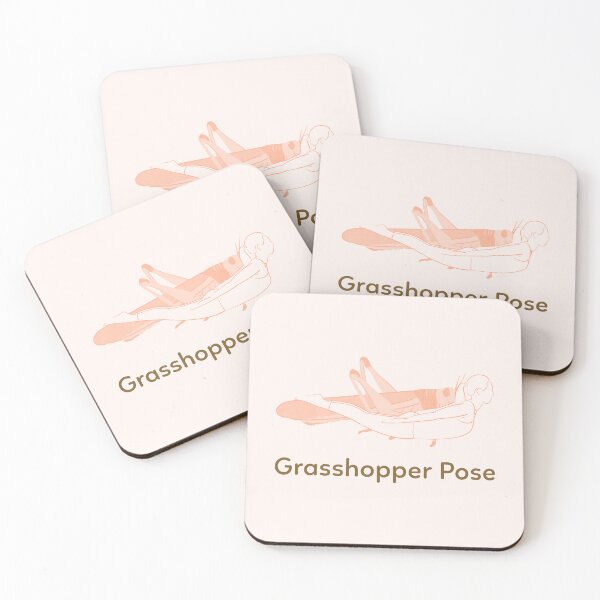 Item preview, Yoga Grasshopper Pose  designed and sold by WellspringXflow.
