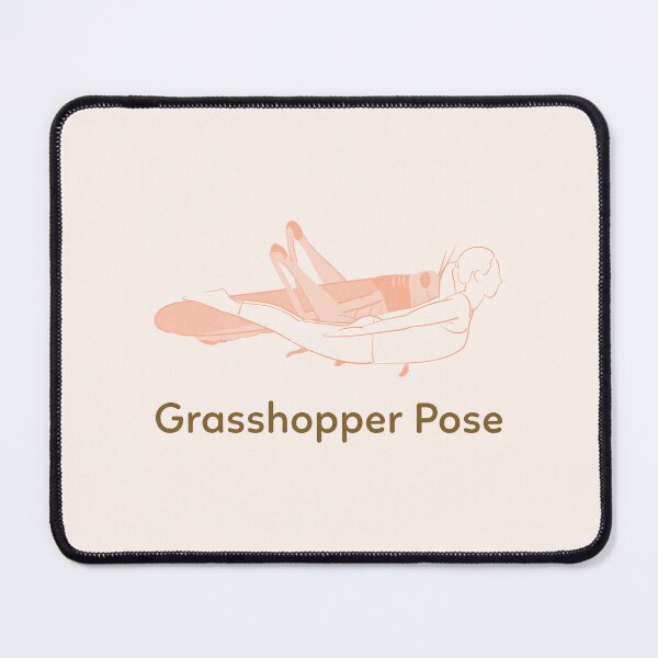 Item preview, Yoga Grasshopper Pose  designed and sold by WellspringXflow.