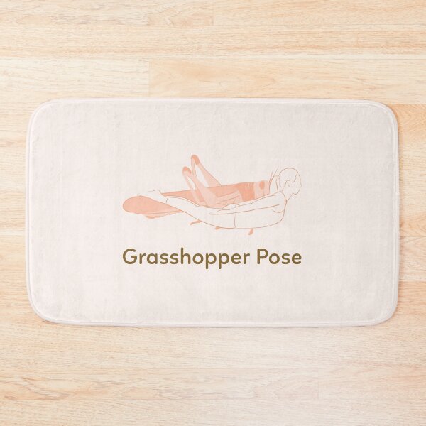 Item preview, Yoga Grasshopper Pose  designed and sold by WellspringXflow.