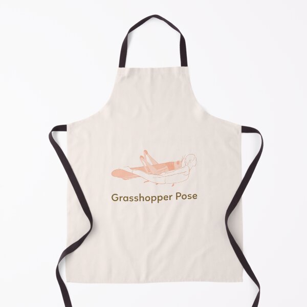 Item preview, Yoga Grasshopper Pose  designed and sold by WellspringXflow.