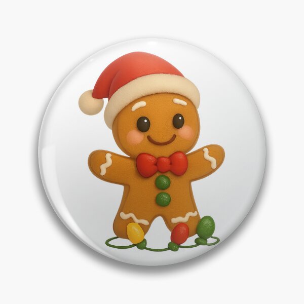 Item preview, Christmas Gingerbread Boy designed and sold by Sillytoe.