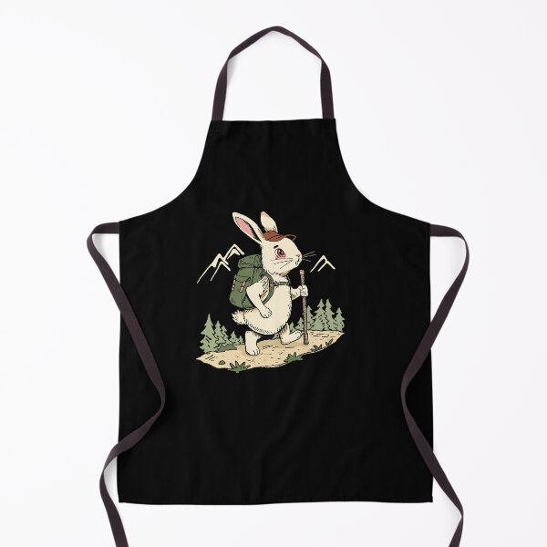 Item preview, Hiking Rabbit – Adventure Bunny in the Wild designed and sold by SOUFIANE1991.